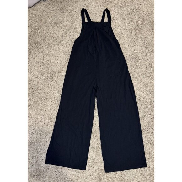 HALARA Black Overalls Adjustable Strap Teacher Casual Preppy Minion Lagenlook S - Picture 2 of 9